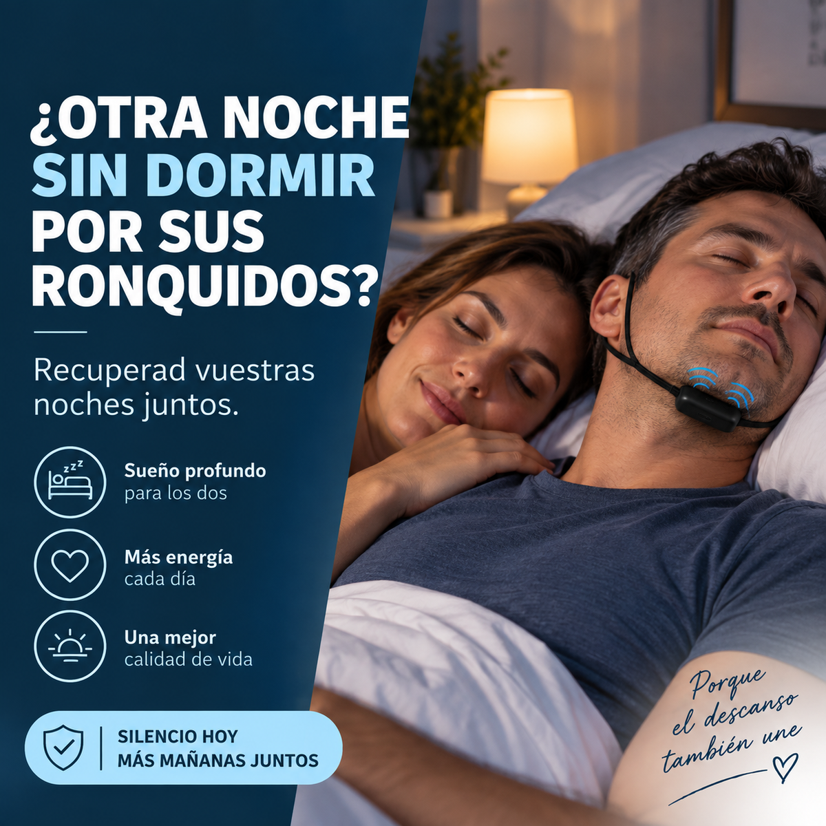 LumosaCare™ Sistema Inteligente Anti-Ronquidos